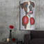 «Boxer Porter des gants de boxe» par Danny Gordon