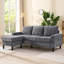 L-shaped Sofa Sectional With Usb, Cup Holder -88529948