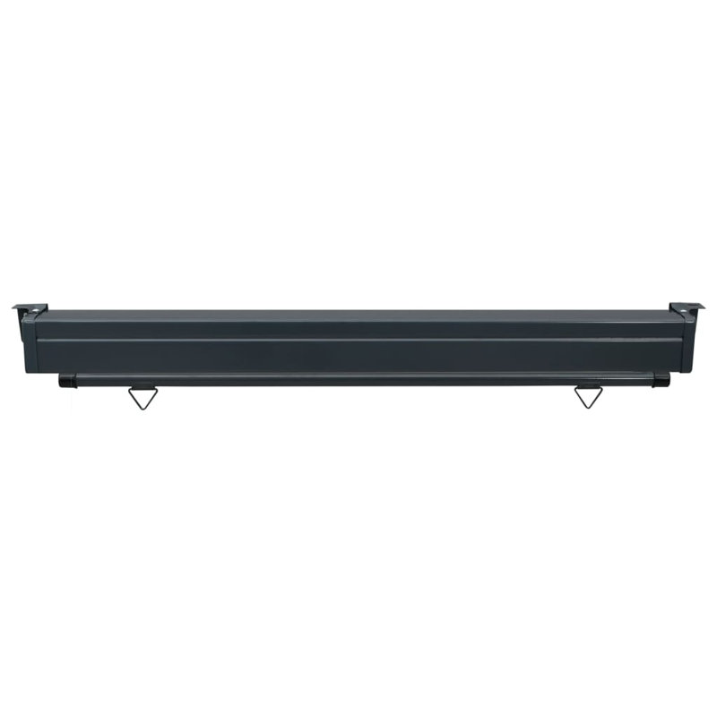 Ergin Balcony Side Awning, 250cm H x 170cm W, Blue