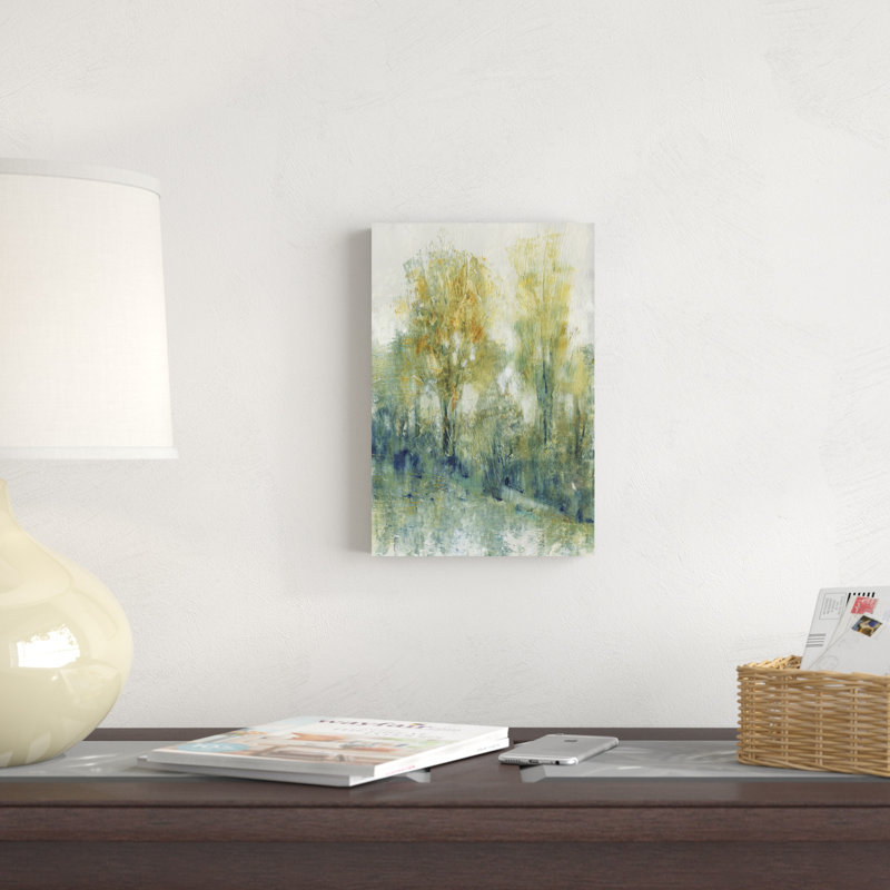 " Tree Glow II " by Timothy O' Toole Painting, 12" H x 8" W x 1.25" D