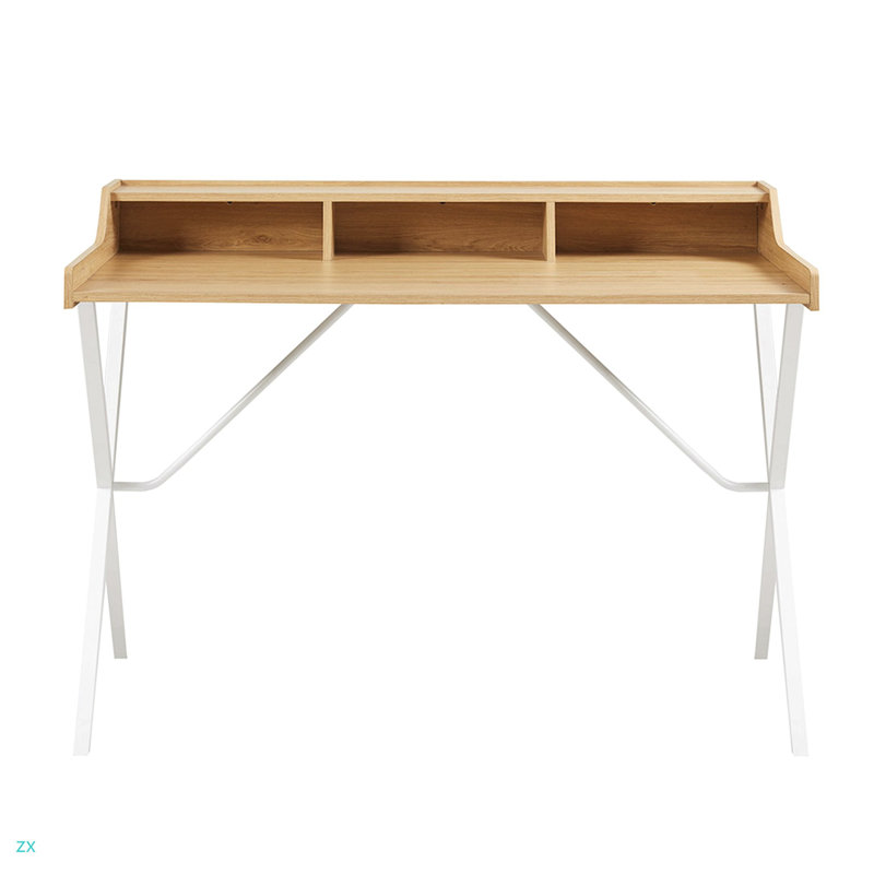 Bureau d'écriture avec base en métal