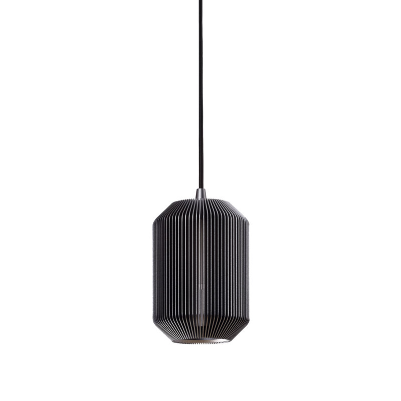 Joseph 1 - Light Pendant, Pale Gold, 6.3" H x 4.4" W x 4.4" D