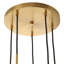 Luminaire suspendu grappe 5 lumières Uttermost Vanier