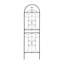 Ensemble de 2 treillis de jardin en métal 71 po x 19,7 po antirouille pour plantes grimpantes-1702831431