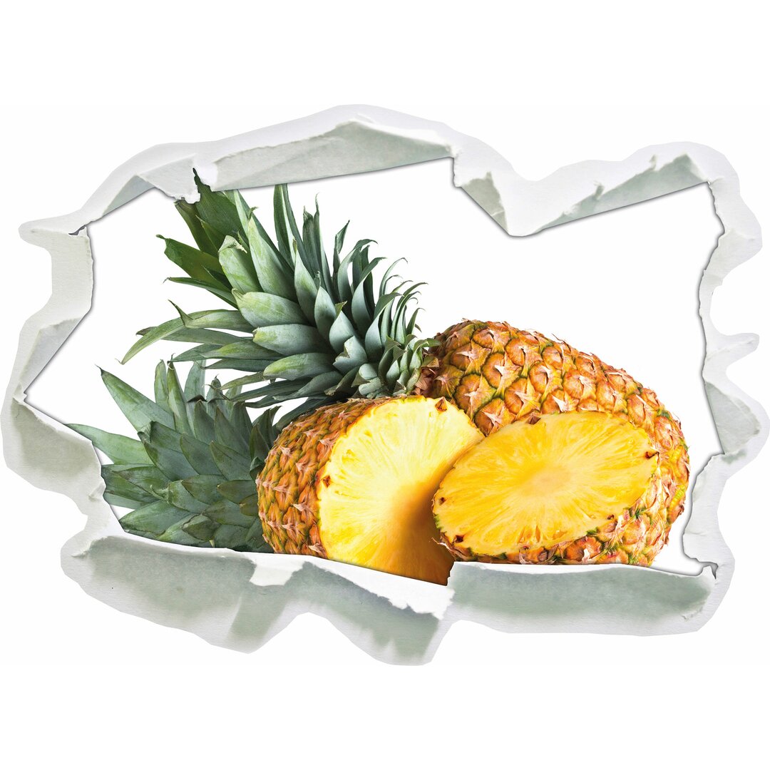 Frische Ananas Wandaufkleber