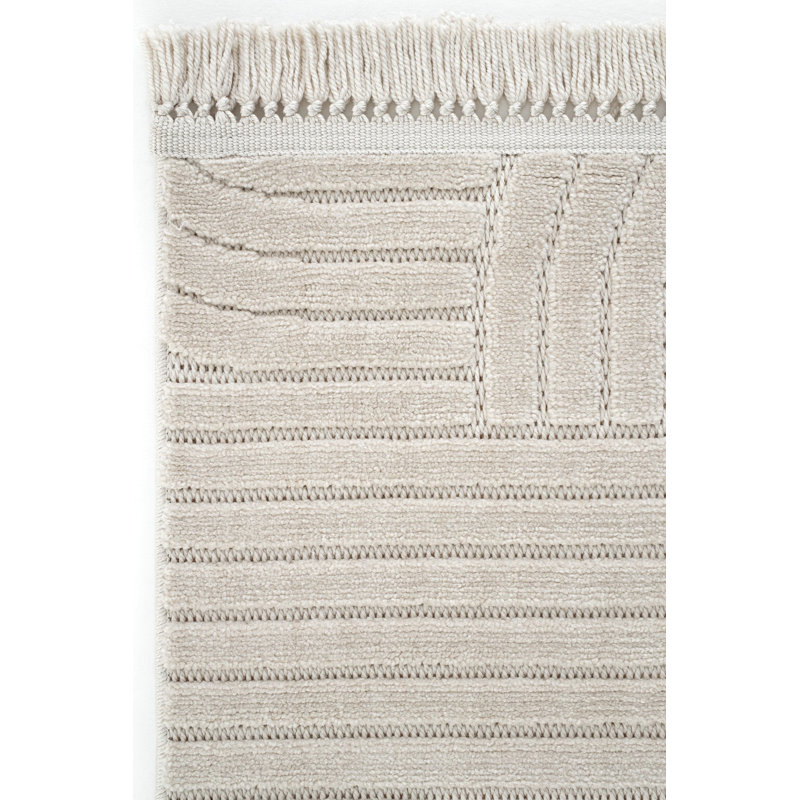 Minka Geometric Chenille Indoor / Outdoor Area Rug, Rectangle 80 x 150cm