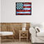  Art mural sur toile, "Flower Stars & Stripes" par Estelle Grengs-1687860722-1687860721