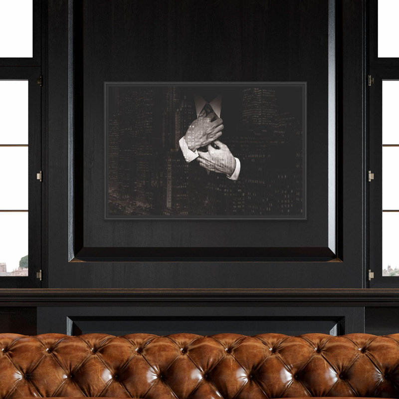 Illuminate Reflections 2 Framed Print Canvas, 32.25" H x 48.25" W