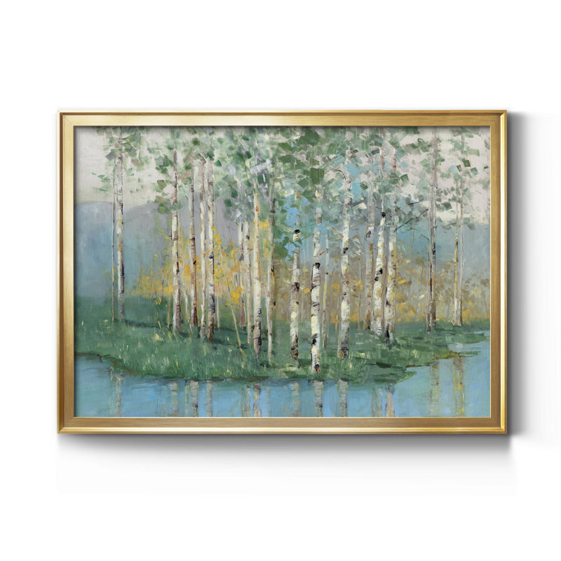 Richmond de James - reproduction de cadre photo sur toile, Or, H 30,5 po x l 42,5 po x P 1,5 po