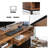 Desk with Built-in Outlets - Modern Office Desk with USB Charging Ports-1560338314