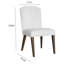 Chaise d'appoint rembourrée Reinaldo