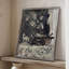«Vintage Floral Print», reproduction encadrée en bois massif-825217563