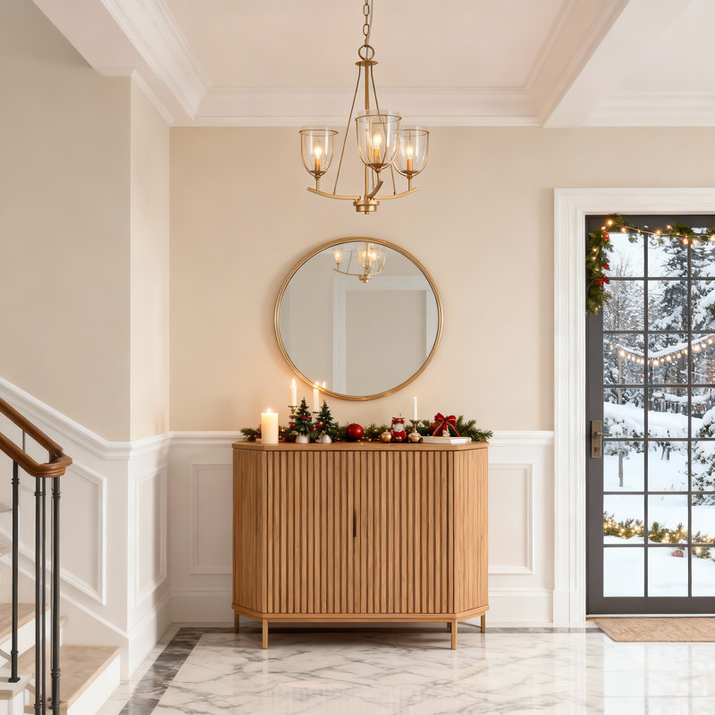 3-Light Kitchen Island Pendant