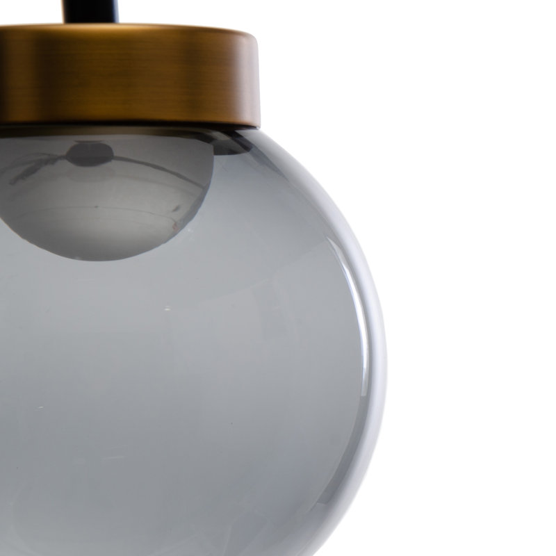 Fredela 1 - Light Sphere Pendant, 26cm H x 11cm W x 11cm D