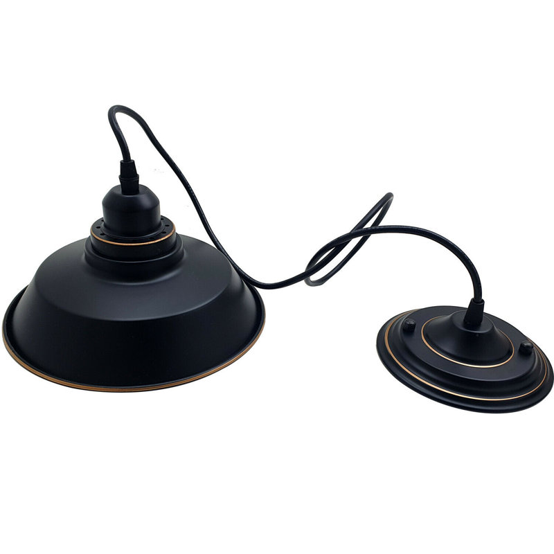 Mcavoy 1 - Light Black Dome Pendant