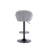 Swivel Upholstered Adjustable Height Counter Stool-1435268185