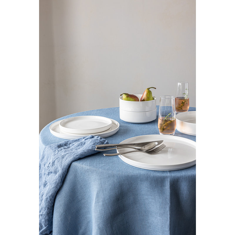 over&back Curved 18/8 Flatware Set - Service for 4, Stainless Steel