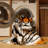 Washable Sumatran Tiger Big Cats Area Rug-360676010
