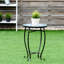 Dickey Abstract End Table