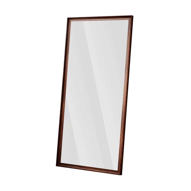 Miroir pleine longueur élégant avec cadre en bois artificiel