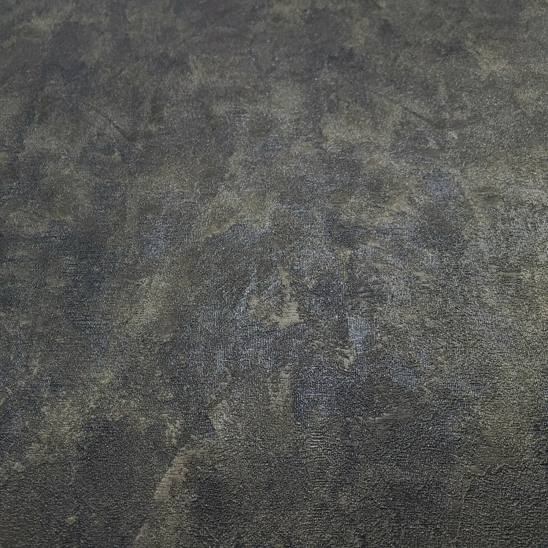 Papier peint imitation bronze foncé texturé