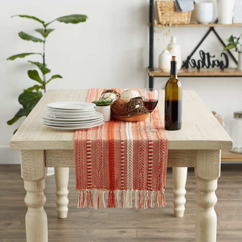 Chemin de table Farmhouse, Vintage Red
