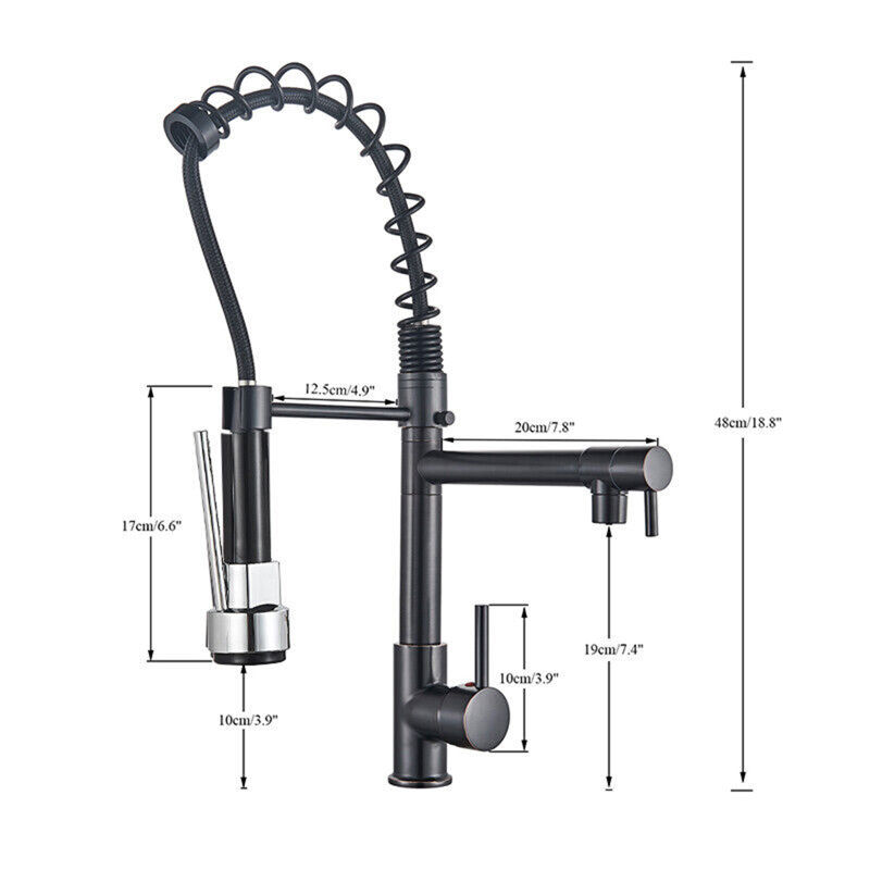 Belfry Kitchen Brigid Pull Down Kitchen Faucet