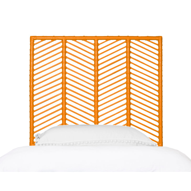 Liam Headboard, Citrus Orange, Twin