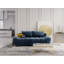 Nicolus 3 Seater Velvet Sofa Bed-969642239
