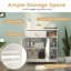 Armoire de salle de bain autoportante Bindy