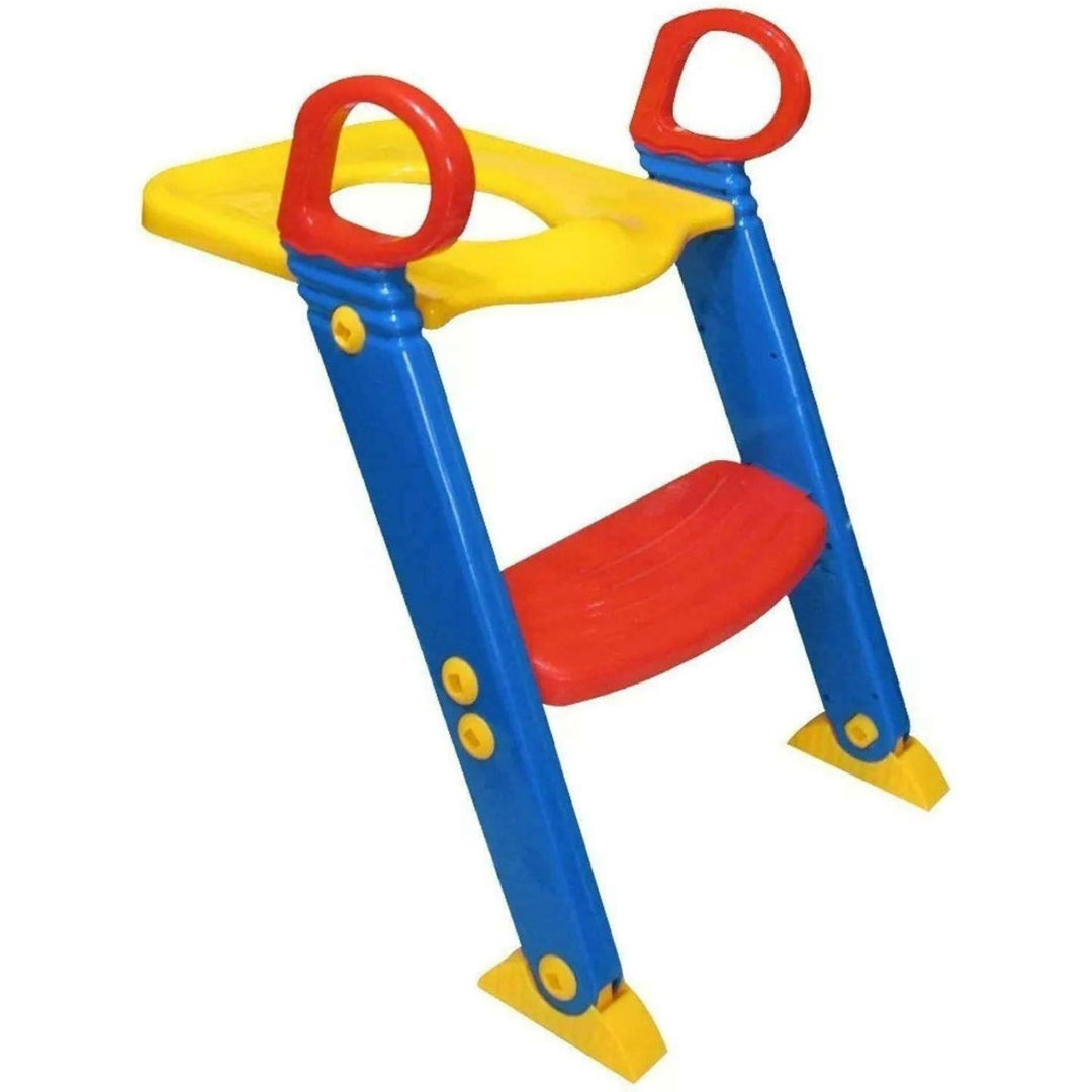 Ardin Round Training Toilet Seat Potty Training Seat Step Ladder Seat Chair Steps for Kids Toddler