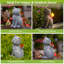 Statues d'extérieur pour chat Solar Solar
