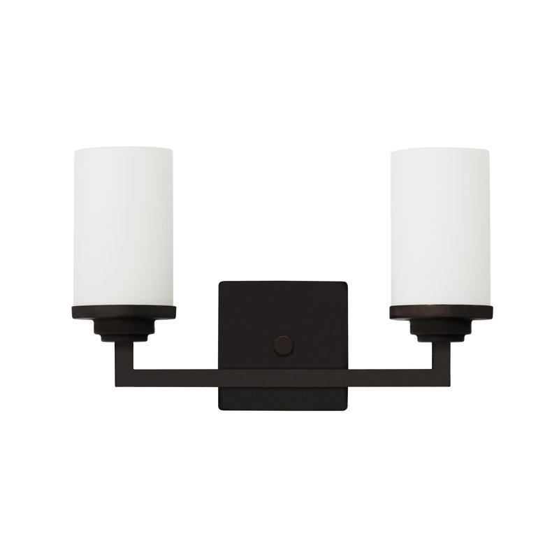 Lamas 2 - Light Dimmable Vanity Light, Ebony Bronze