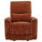 Trask Burnt Orange Glider Recliner