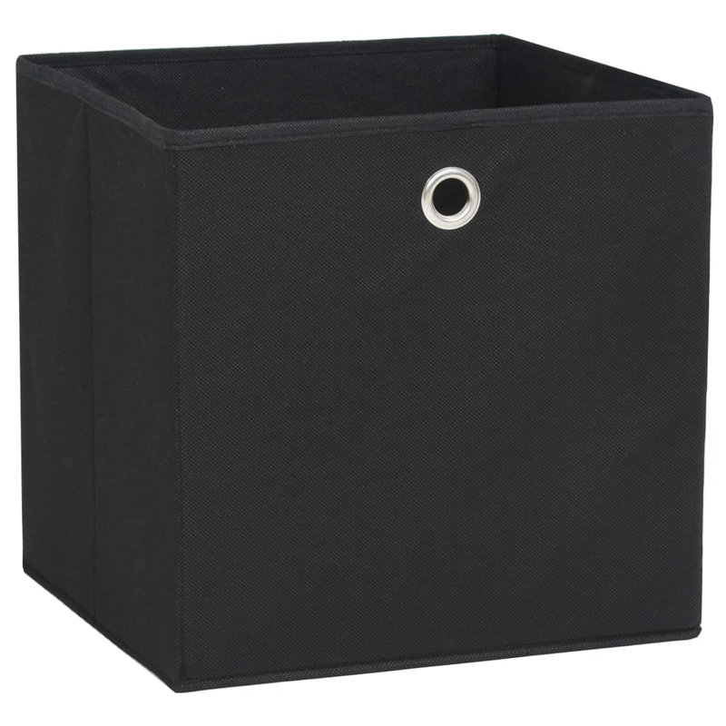 Latitude Run® Fabric Box, Gray, 4