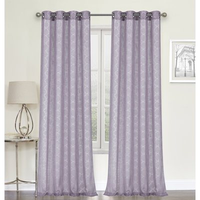 Cardinale Semi Sheer Curtain Pair