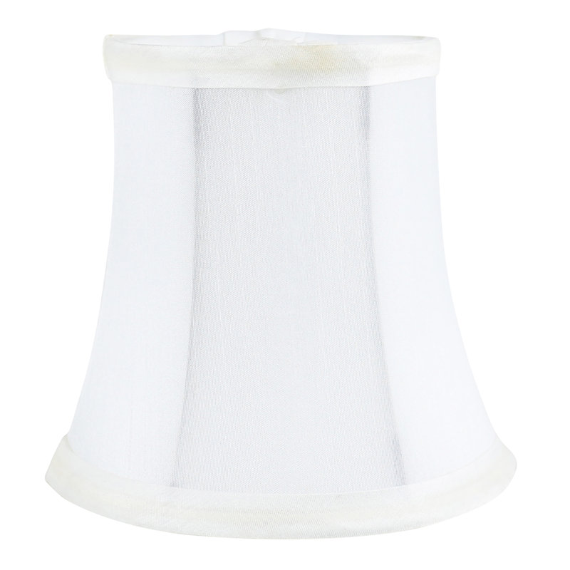 Abat-jour lustre Everly Quinn, Blanc cassé, H 3,5 po x l 5 po x P 4,75 po