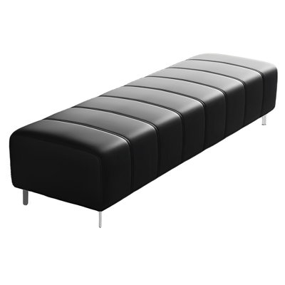 Nailani Faux Leather Upholstered Bench