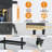 Workbench With Large Pegboard& Partiti...