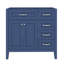Meuble-lavabo simple 36 po avec tiroirs pratiques-118152042