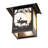 9" Wide Seneca Moose Creek Left Wall Sconce