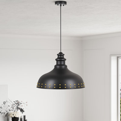 Luminaire suspendu pour dôme de cuisine 1-E26 19,69 pouces