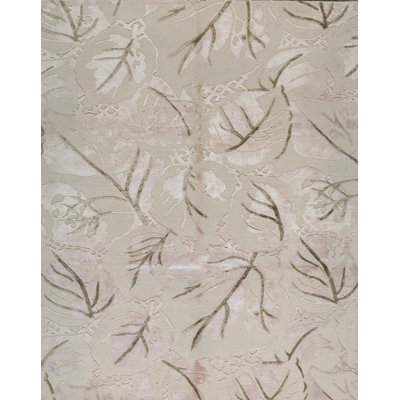 Wool Floral Indoor Rug