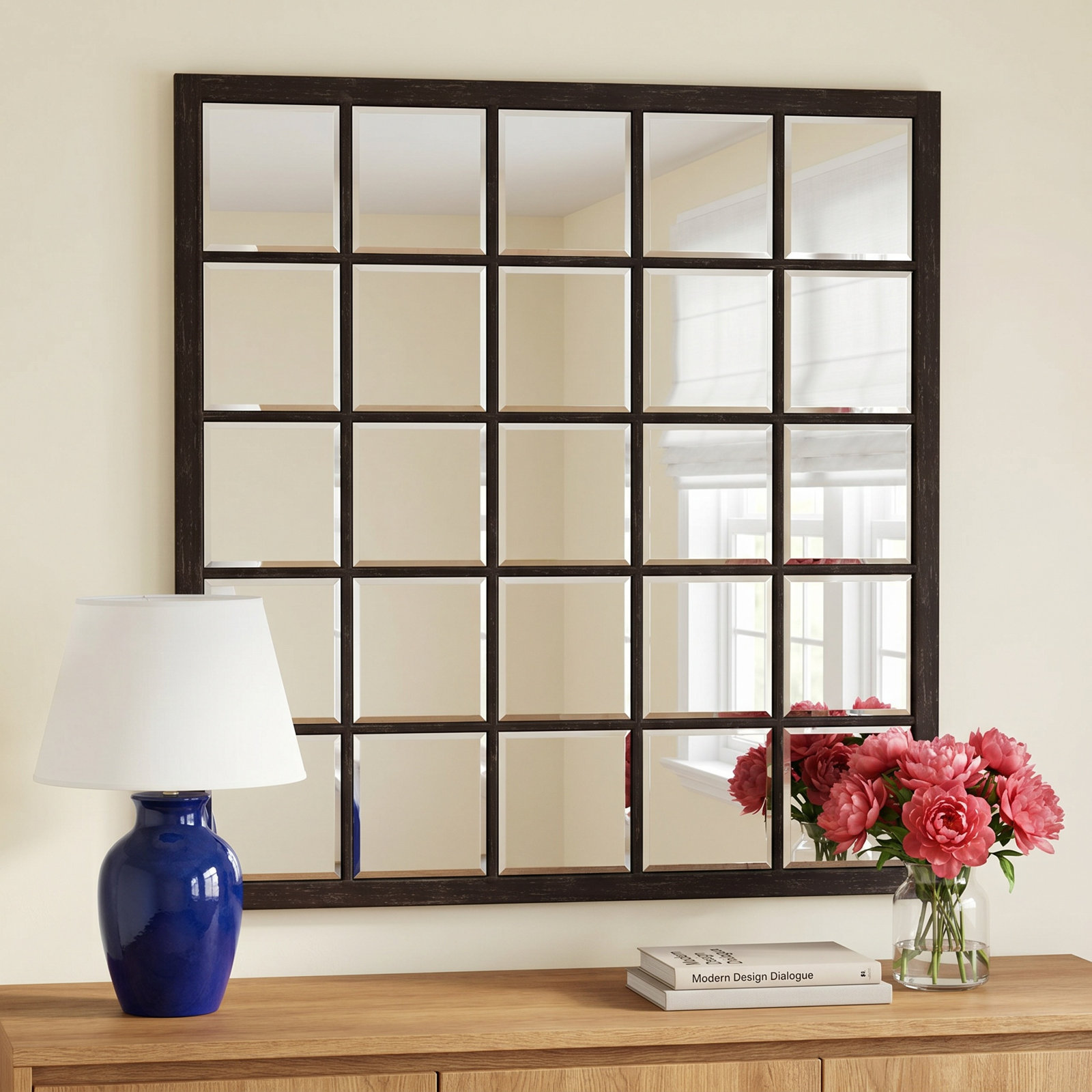 Manu 34" Accent Mirror, Oil Rubbed Bronze