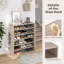 16 Pair Stackable Shoe Rack-1520497823