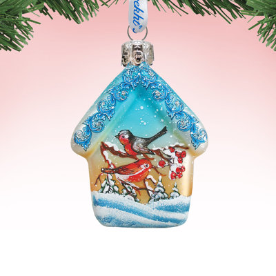 Ornement en forme de Holiday Holiday Splendor Robin House