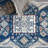 Blough Modern Persian Vintage Medallion Blue/Light Grey Rug-1436674907