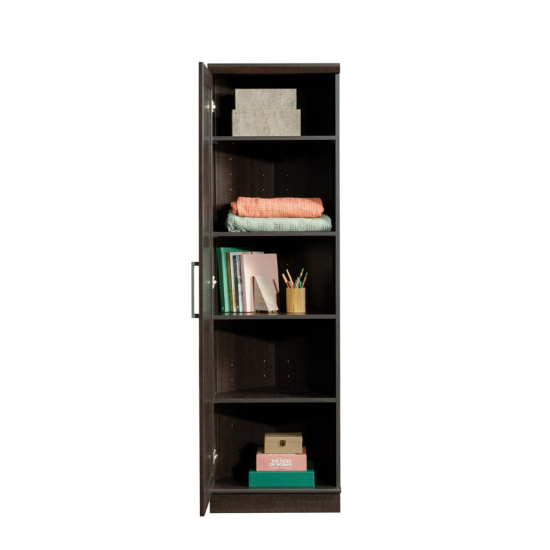 Armoire de rangement contemporaine en coin avec 5 tablettes