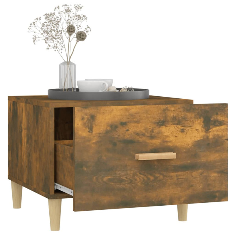 Liverpool Coffee Table with Storage, Smoked Oak