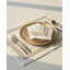 Anatolia Scroll Border Embroidered Napkin